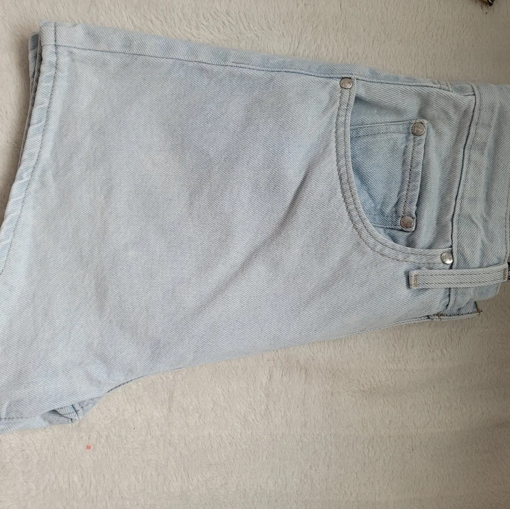 Light Blue Denim Women's Shorts